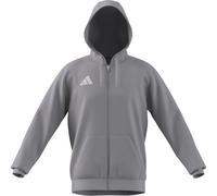 adidas Men's Entrada26 Full Zip Hoodie, team light grey/white, 3XL