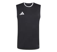 adidas Men's Entrada26 Sleeveless Jersey, Black/White, M