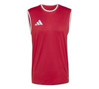 adidas Men's Entrada26 Sleeveless Jersey, Team Power red 2/White, M