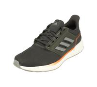 Adidas Men's EQ19 Run Gymnastics Shoes, Carbon/Grey/Solar red, 10.5 UK