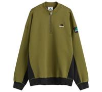 Adidas Men's EQT Half Zip Fleece Focus Olive/Black