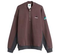 Adidas Men's EQT Half Zip Top Aurora Coffee