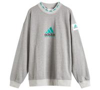 Adidas Men's EQT Reflective Crewneck Sweatshirt Medium Grey Heather