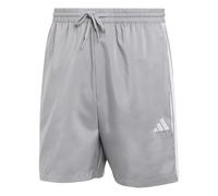 adidas Men's Essential Three Stripes Chelsea Base Short, Grey Three/White, M