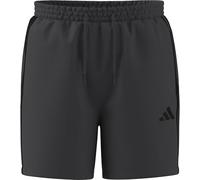 adidas Men's Essential Three Stripes Chelsea Base Short Shorts, Grey six/Black, XS