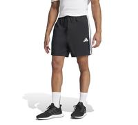 adidas Men's Essential Three Stripes Chelsea Short, Black/White, M
