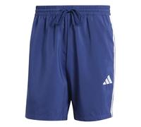 adidas Men's Essential Three Stripes Chelsea Short, Dark Blue/White, XL