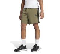 adidas Men's Essential Three Stripes Chelsea Short, Olive strata/Black, S