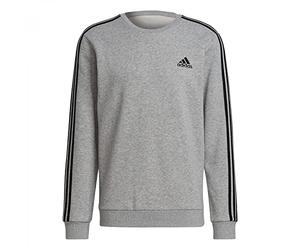 adidas Men's ESSENTIAL THREE STRIPES FLEECE SWEATSHIRT
