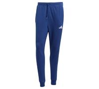 adidas Men's Essential Three Stripes French Terry Pants, Dark Blue/White, XL