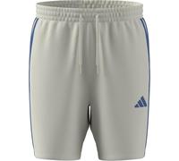 adidas Men's Essential Three Stripes French Terry Short, Off White/ray Blue, XL