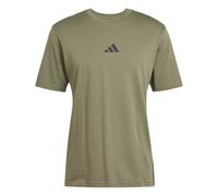 adidas Essentials Single Jersey T-shirt khaki green black - XS