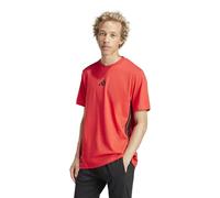 Adidas Essentials 3 Stripes Single Jersey Short Sleeve T-shirt Orange M / Regular Men