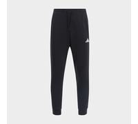 adidas Men's Essential Three Stripes Fleece Pant, Black/White, XXL