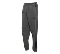 adidas Men's Essentials 3-Stripes Fleece Tapered Cuffed Pants, Grey Five/Black, XL