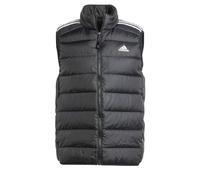 adidas Men's Essentials 3-Stripes Light Down Vest, Black, M