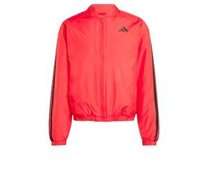 adidas Men's ESSENTIALS 3S INSULATION BOMBER JACKET, Pure Ruby, S