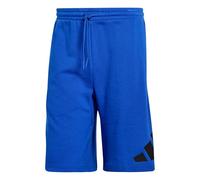 adidas Men's Essentials Big Logo French Terry Short, Team Royal Blue/Black, S