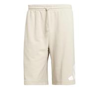 adidas Men's Essentials Big Logo French Terry Short, Wonder Alumina/White, XXL