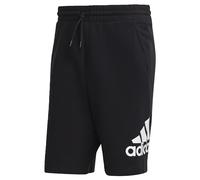 adidas Men's Essentials Big Logo French Terry Shorts, Black, M