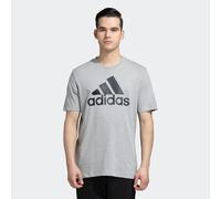 Adidas Essentials Big Logo Short Sleeve T-shirt Grey L / Regular Men