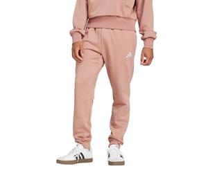 adidas Men's Essentials Feel Cozy Fleece Pants, Warm Clay/White, Large