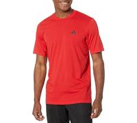 adidas Men's Essentials Feel Ready Training T-Shirt, Better Scarlet/Black, Medium, Better Scarlet/Black, Medium