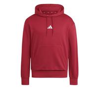 adidas Men's ESSENTIALS FEELCOZY FLEECE HOODIE, active maroon/white, L