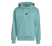 adidas Men's ESSENTIALS FEELCOZY FLEECE HOODIE, preloved teal, S