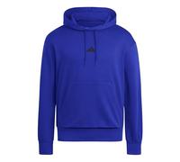 adidas Men's ESSENTIALS FEELCOZY FLEECE HOODIE, team royal blue/black, L