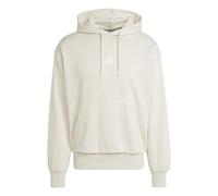 adidas Men's ESSENTIALS FEELCOZY FLEECE HOODIE, wonder alumina/white, S