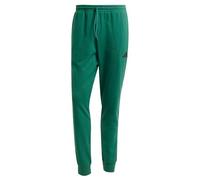 adidas Men's Essentials FEELCOZY French Terry Pant, Collegiate Green/Black, XXL