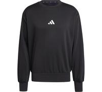 adidas Men's Essentials Feelcozy Fleece Sweatshirt, Size L, Black/White
