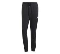 adidas Men's Essentials FEELCOZY French Terry Pant, Black/White, XL