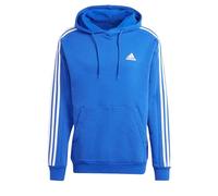 adidas Men's Essentials Fleece 3-Stripes Hoodie Hooded Sweatshirt, Semi Lucid Blue, XXL Tall