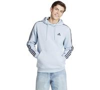 adidas Men's Essentials Fleece 3-Stripes Hoodie, wonder blue/legend ink, XXL