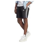 adidas Men's Essentials Fleece 3-Stripes Shorts, Black, L