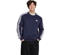 adidas Men's Essentials Fleece 3-Stripes Sweatshirt, Ink, 4XL