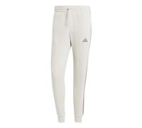 adidas Men's Essentials Fleece 3-Stripes Tapered Cuff Pants, Alumina, L