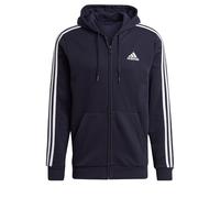 Essentials Fleece 3-Stripes Full-Zip Hoodie