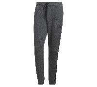 adidas Fleece Tapered Cuff 3 Stripes Joggers M S DkGrey/White