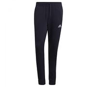 adidas Fleece Tapered Cuff 3 Stripes Joggers M S Navy/White