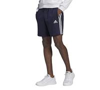 Adidas Men's Essentials French Terry 3-Stripes Shorts, Legend Ink/White, X-Large