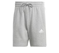 adidas Men's Essentials French Terry 3-Stripes Shorts, Medium Grey Heather, 4XL