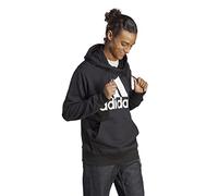 adidas Men's Essentials French Terry Big Logo Hoodie, Black, XL
