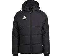 adidas Men's Essentials Insulated Hooded Jacket, Future Black, Medium