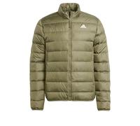 adidas Men's Essentials Light Down Jacket, olive strata, M