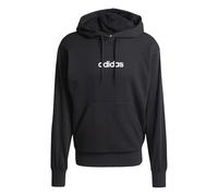 Adidas Essentials Linear French Terry Hoodie Black S Men