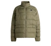 adidas Men's Essentials Packable Insulated Coat, olive strata, XXL