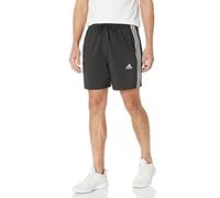 adidas Men's Essentials Single Jersey 3-Stripes Shorts, Black/White, S